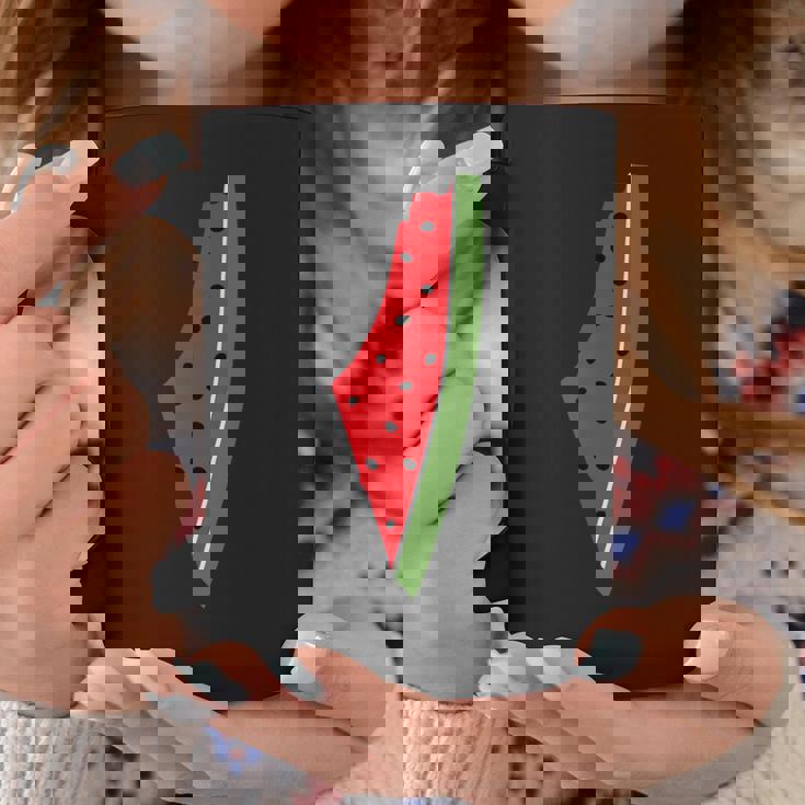 パレスチナ平和 パレスチナのスイカ コーヒーマグ 面白い贈り物