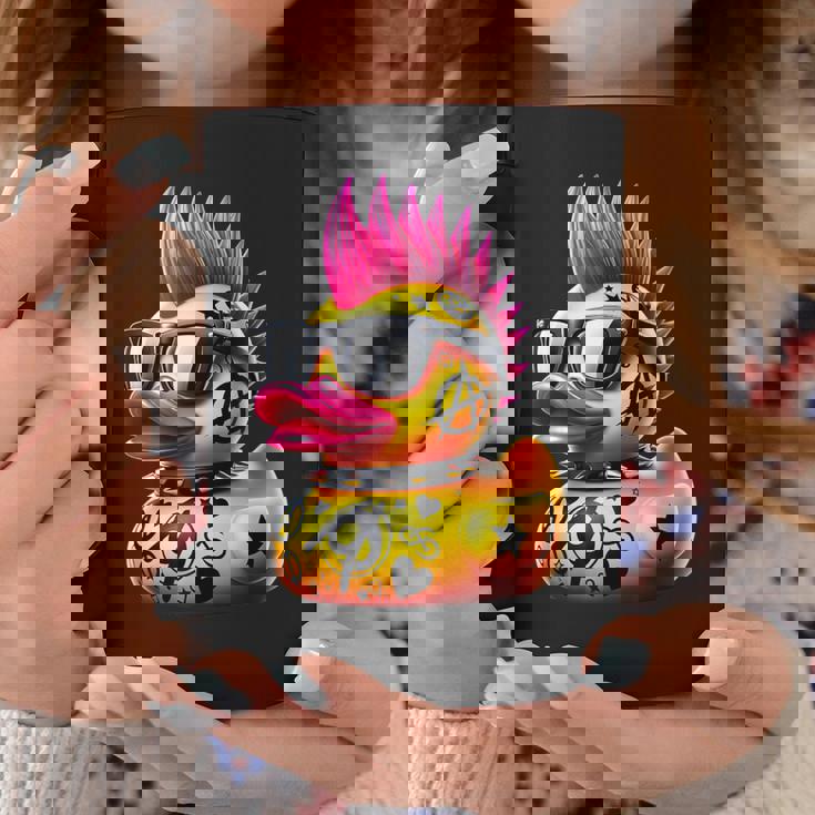 パンク アヒル アヒルの子 パンクロック 面白い 動物好き コーヒーマグ 面白い贈り物