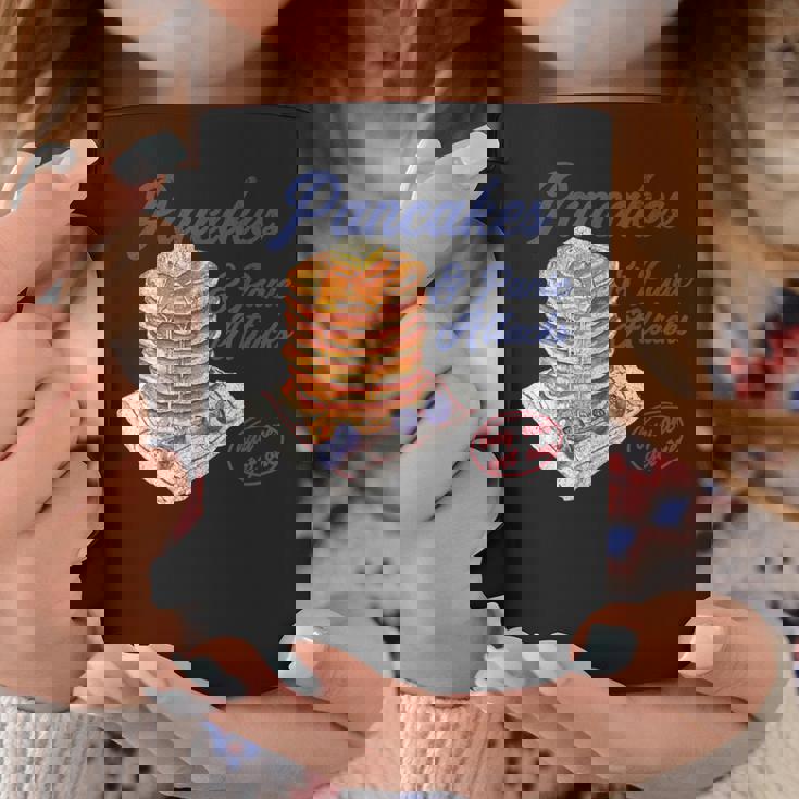 パンケーキとパニック発作 面白い メンタルヘルス 不安 コーヒーマグ 面白い贈り物