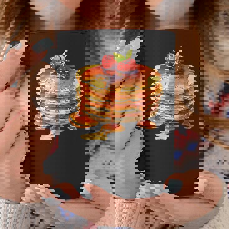 パンケーキシロップ 水彩食品 朝食 ストロベリースイーツ コーヒーマグ 面白い贈り物