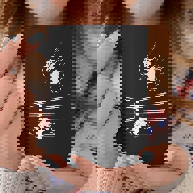 パンダ ベア レスラー レスリング グラップリング コーヒーマグ 面白い贈り物