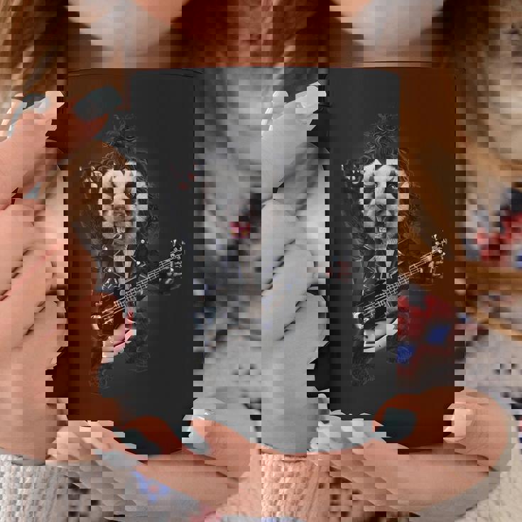 パンダ ロックスター ギター コーヒーマグ 面白い贈り物