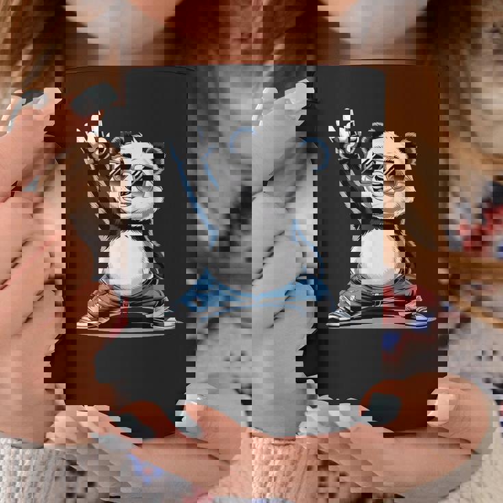 パンダ 熊 ロック 音楽 男性 子供 女性 面白い パンダ コーヒーマグ 面白い贈り物