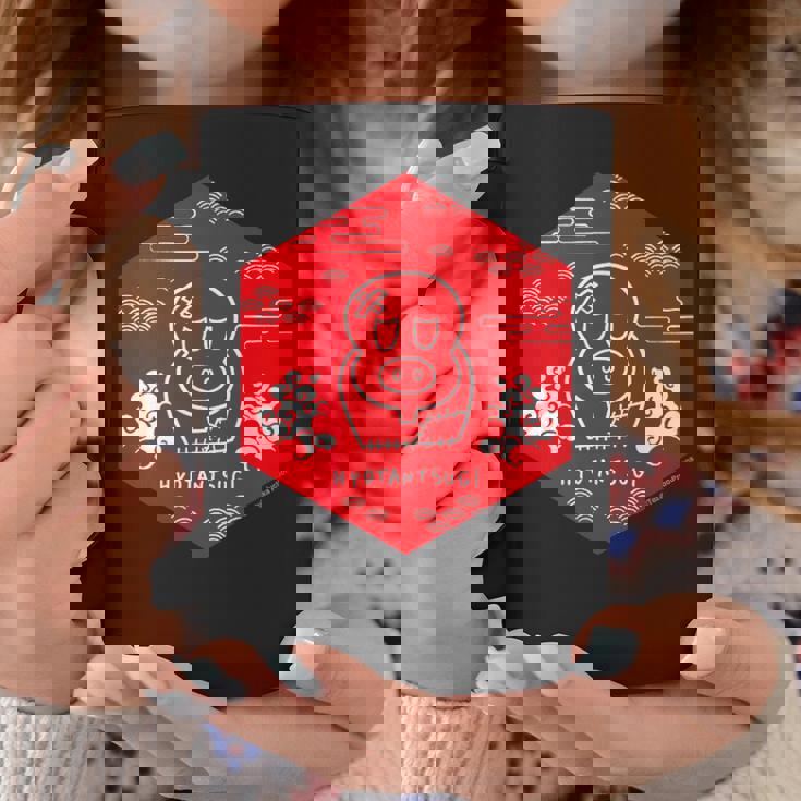 ヒョウタンツギ 和柄ヘキサゴン Ctezuka Productions コーヒーマグ 面白い贈り物