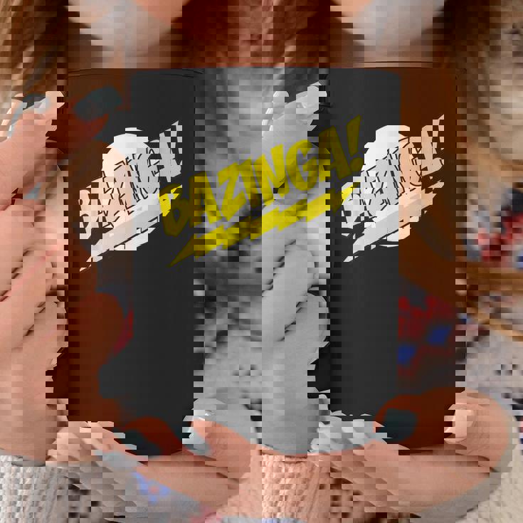 ビッグバン理論ロゴ Bazinga コーヒーマグ 面白い贈り物