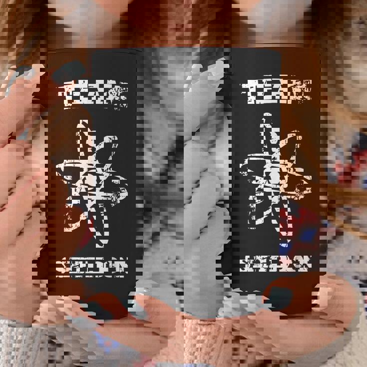 ビッグバン理論ロゴチームシェルドン・アトム コーヒーマグ 面白い贈り物