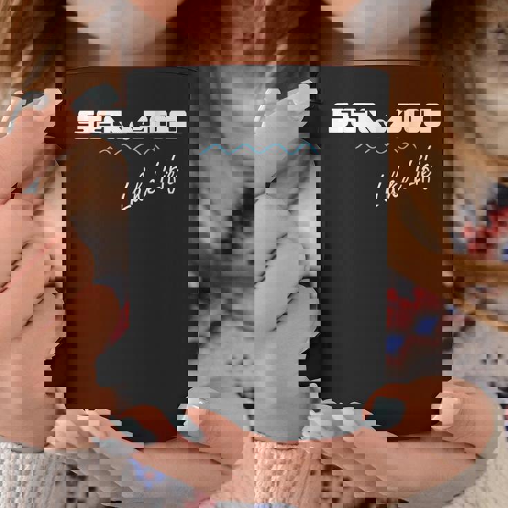 ビッグ・ウェーブ-シードゥー・レイク・ライフ コーヒーマグ 面白い贈り物