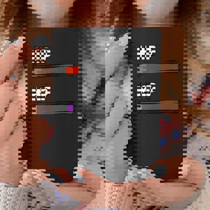 ビデオゲームのようなhp&Mpゲージ。 コーヒーマグ 面白い贈り物