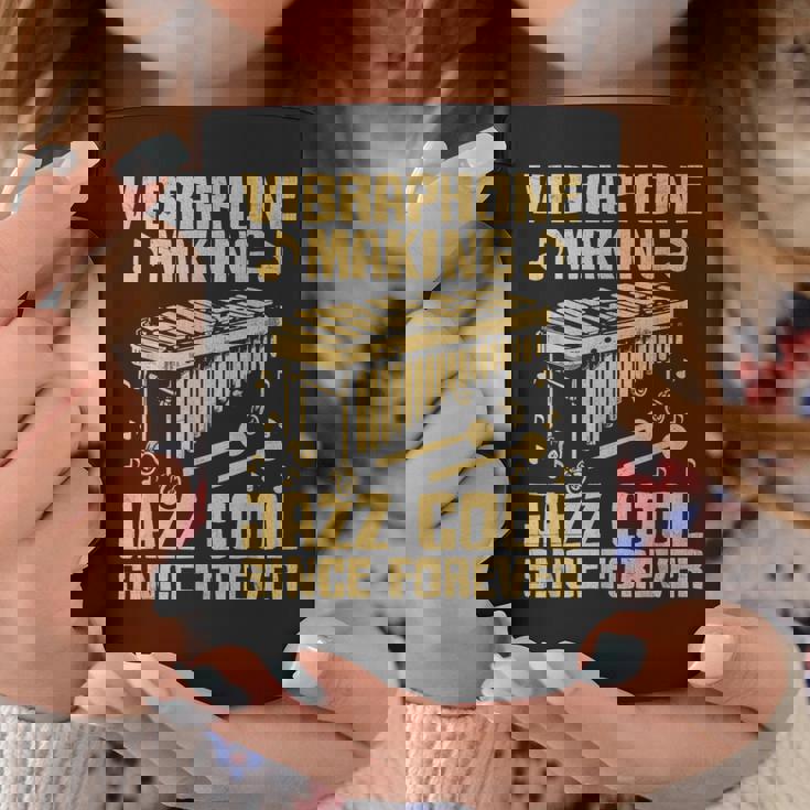 ビブラフォン プレーヤー 楽器 おもしろ ビブラフォン コーヒーマグ 面白い贈り物