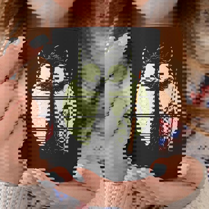 ビリヤード プール スヌーカー ビリヤードを持つ猫 かわいい子猫 コーヒーマグ 面白い贈り物