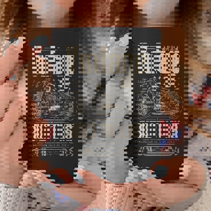 ビンテージ バイク バイカー バイクの誕生日 1954 年生まれ コーヒーマグ 面白い贈り物