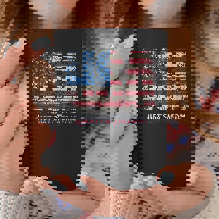 ビンテージ 愛国心あふれるアメリカ国旗 Usa メンズ レディース キッズ ギフト コーヒーマグ 面白い贈り物