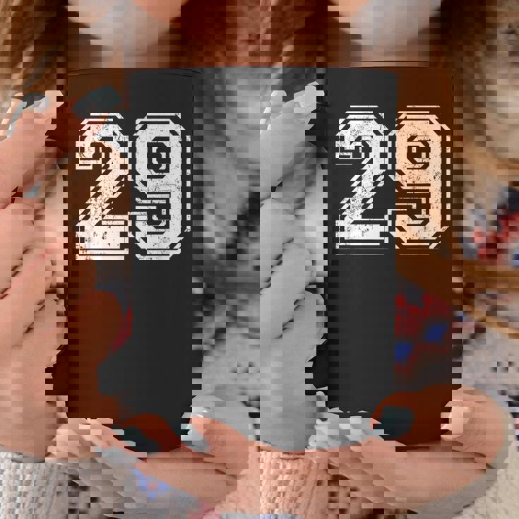 ビンテージスポーツナンバーズ 29 29 コーヒーマグ 面白い贈り物