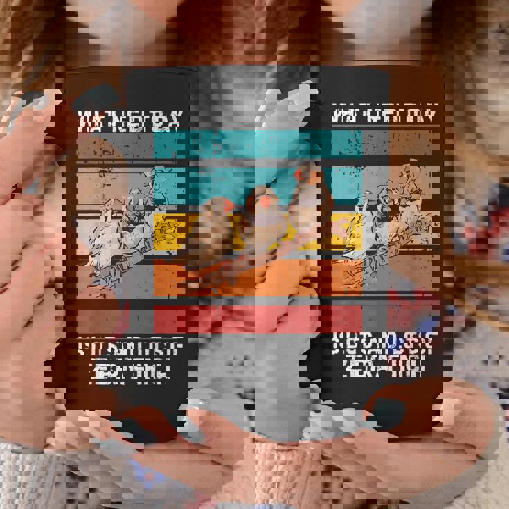 ビンテージ今日必要なのはキンカチョウがたくさん コーヒーマグ 面白い贈り物