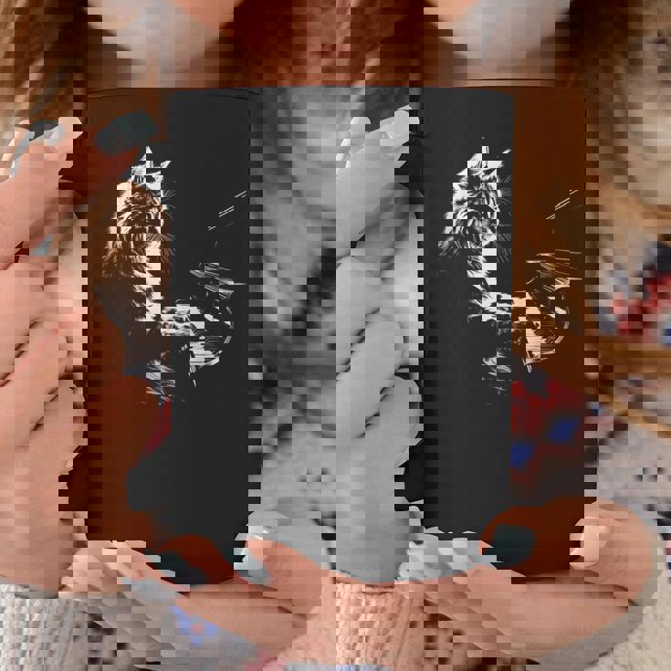 ピアノを弾く猫 ヴィンテージ ジャズ ミュージシャン ピアニスト コーヒーマグ 面白い贈り物