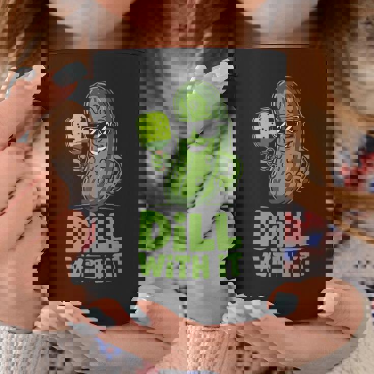 ピクルス ピックルボール キュウリ ベジタリアン ディル With It メンズ レディース コーヒーマグ 面白い贈り物