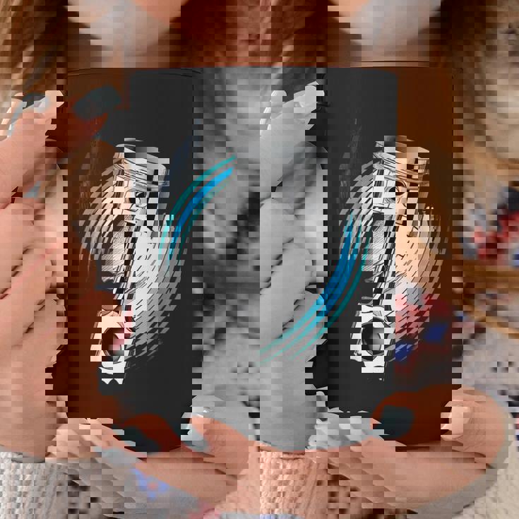 ピストンパワー 車愛好家のためのダイナミックエンジンデザイン コーヒーマグ 面白い贈り物