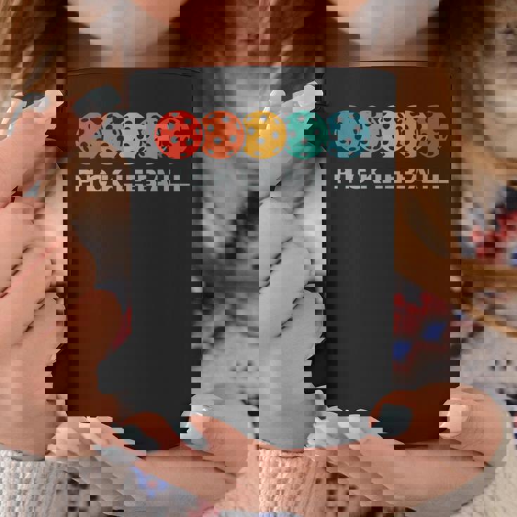 ピックルボール プレーヤー レトロなピックルボール コーヒーマグ 面白い贈り物