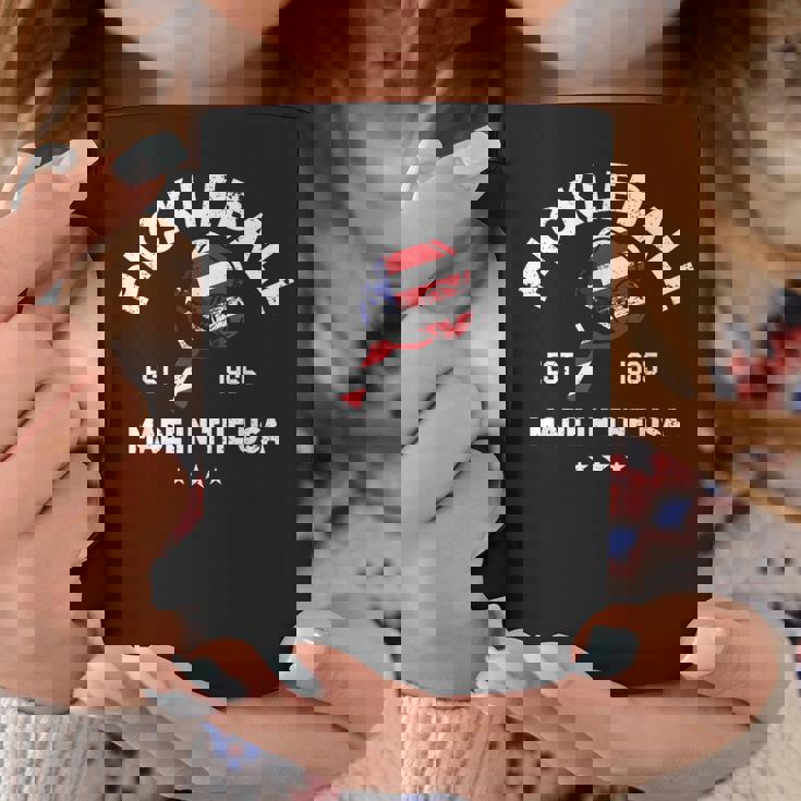 ピックルボール 愛国的 アメリカ国旗 Est 1965 コーヒーマグ 面白い贈り物