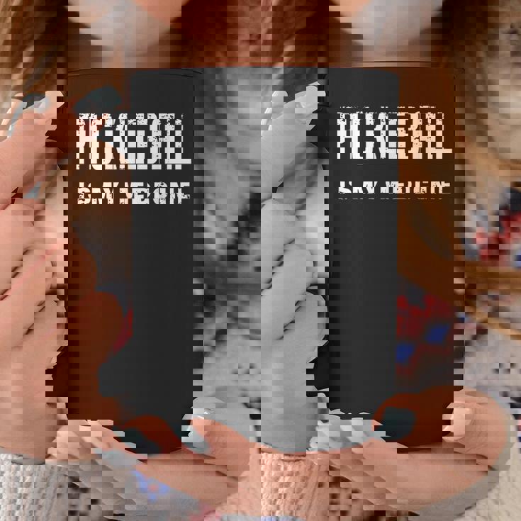 ピックルボールは私の薬 面白いピックルボール コーヒーマグ 面白い贈り物