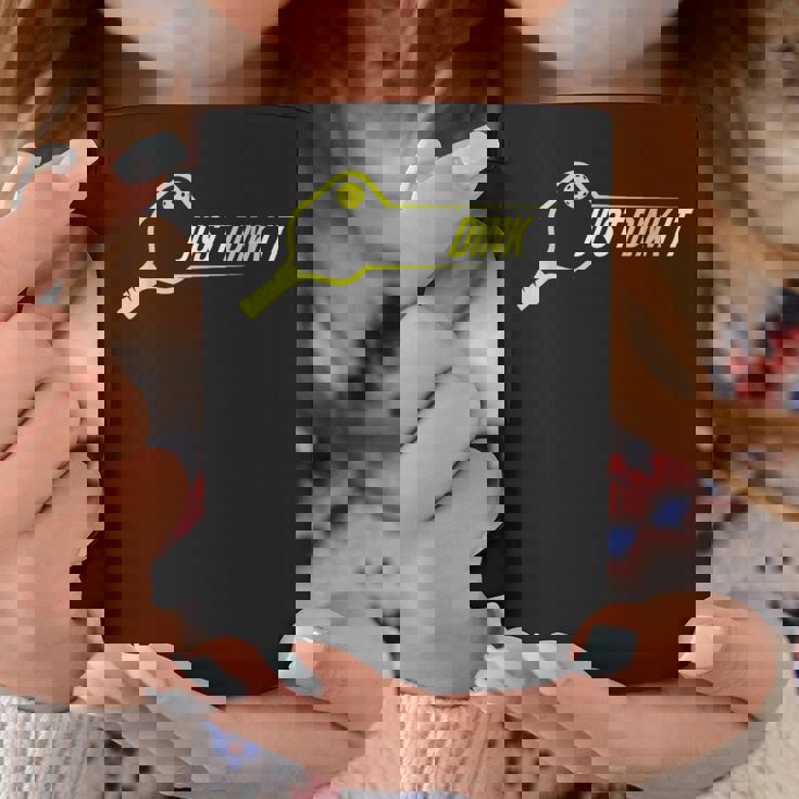 ピックルボールシャツ、 Just Dink It Pickleball メンズ レディース コーヒーマグ 面白い贈り物