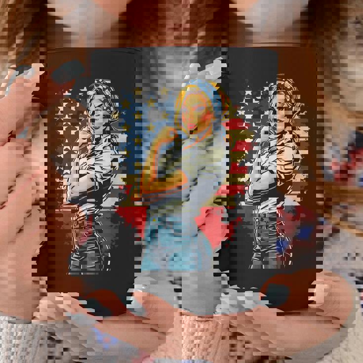 ピンアップセクシースタイルアメリカの象徴 コーヒーマグ 面白い贈り物