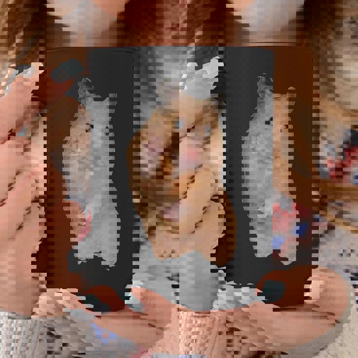 ピースサイン ハムスター ミーム コーヒーマグ 面白い贈り物