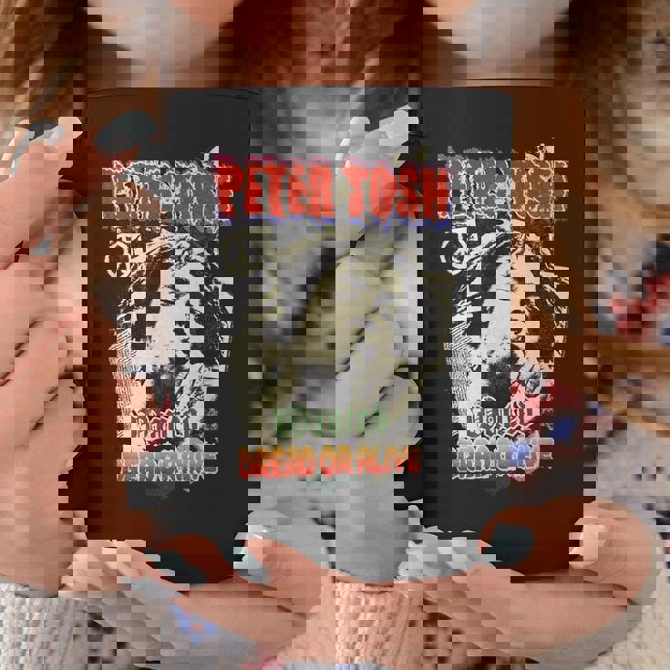 ピーター・トッシュが欲しかったドレッドまたはアライブ写真 リー・ジャッフェ作 コーヒーマグ 面白い贈り物