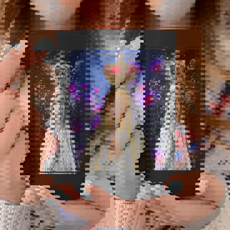 ファティマの聖母、聖母マリア、聖母、聖マリア コーヒーマグ 面白い贈り物