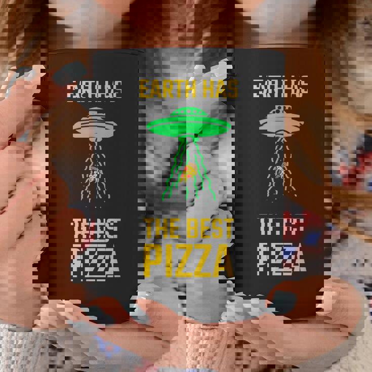 ファニー Ufoピザスペース 宇宙人 地球外生物 コーヒーマグ 面白い贈り物