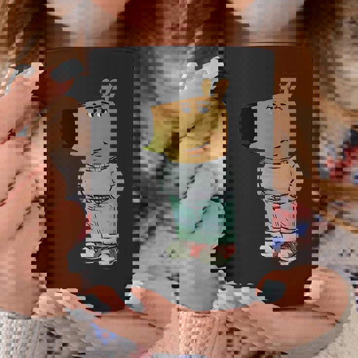 ファニー・ジェネ・アルファ・チル・ガイ・ミーム・ドッグ・クール・インターネット・ステートメント コーヒーマグ 面白い贈り物