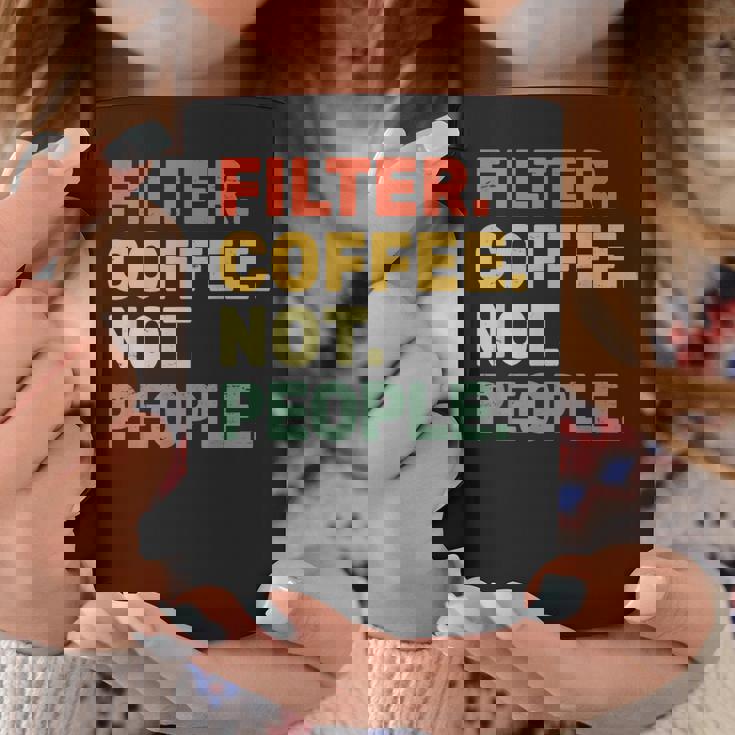 フィルターコーヒー Not People エスプレッソ バリスタ カフェ コーヒーオーバー コーヒーマグ 面白い贈り物