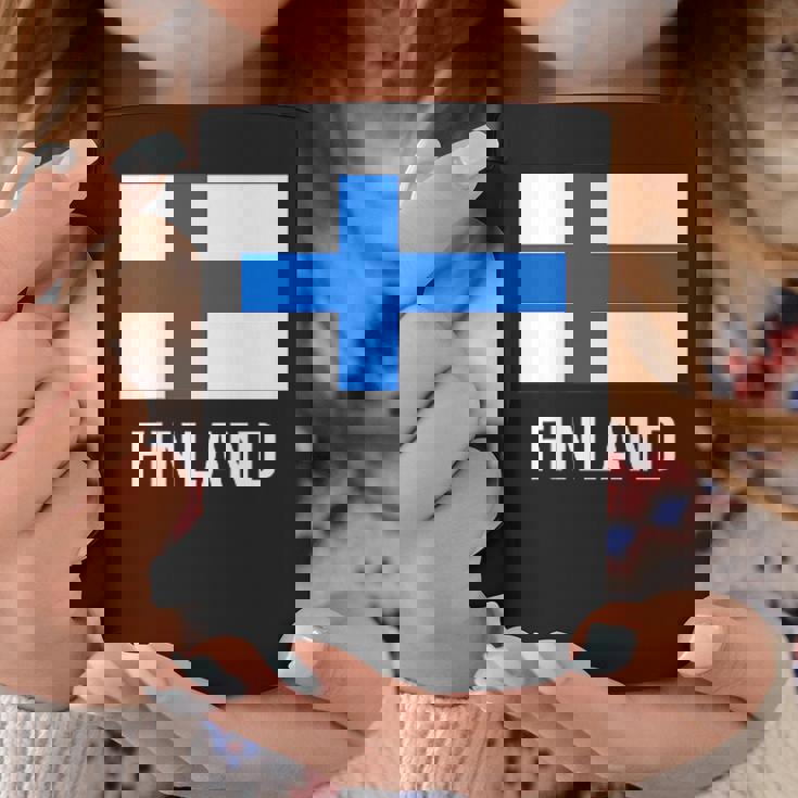 フィンランドの国旗 コーヒーマグ 面白い贈り物