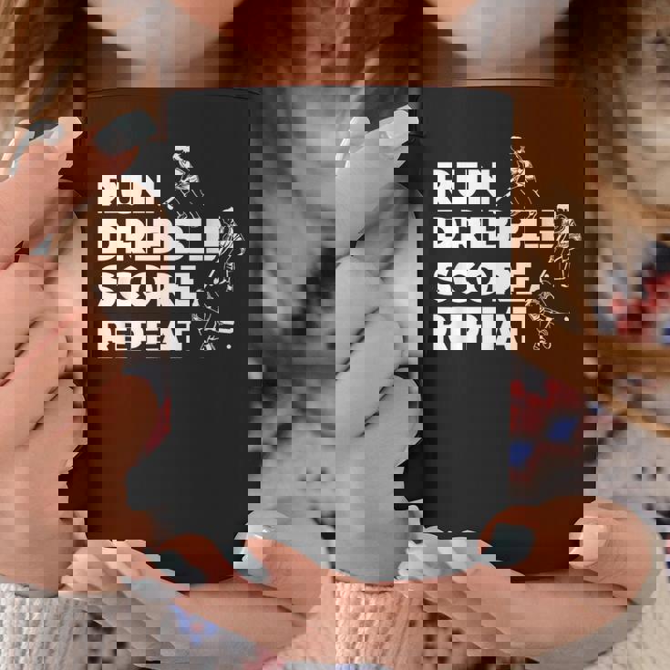 フィールドホッケー選手のテクニック コーヒーマグ 面白い贈り物