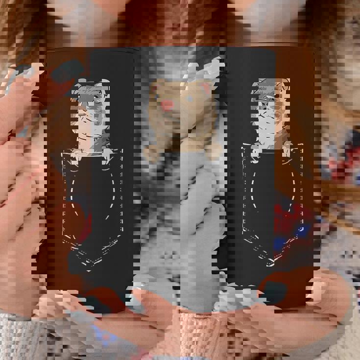 フェレットバッグ ペットチェストバッグ ファニーフェレット コーヒーマグ 面白い贈り物