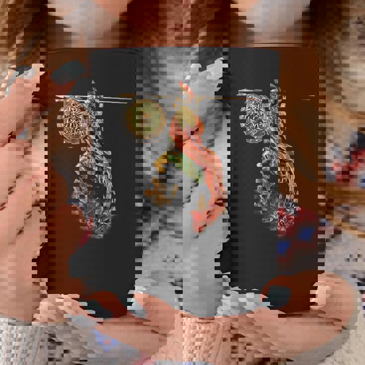 フクロウと槍のアテナ コーヒーマグ 面白い贈り物