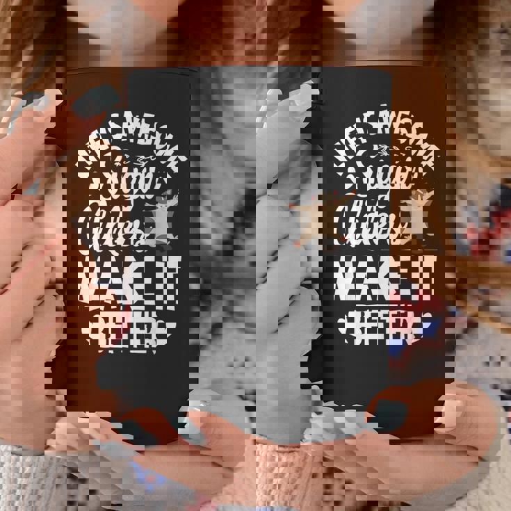 フクロモモンガのママ フクロモモンガのネックレス フクロモモンガの恋人 コーヒーマグ 面白い贈り物