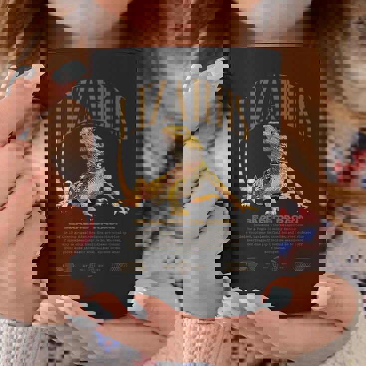 フトアゴヒゲトカゲ ストリートウェア トカゲ キーパー コーヒーマグ 面白い贈り物