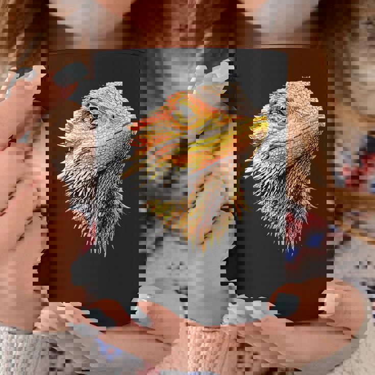 フトアゴヒゲトカゲ ポゴナ フトアゴヒゲトカゲ かわいいフトアゴヒゲトカゲ コーヒーマグ 面白い贈り物