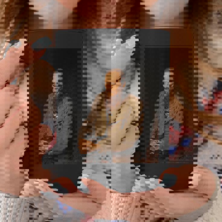 フョードル・ドストエフスキーロシアの作家の肖像画 コーヒーマグ 面白い贈り物