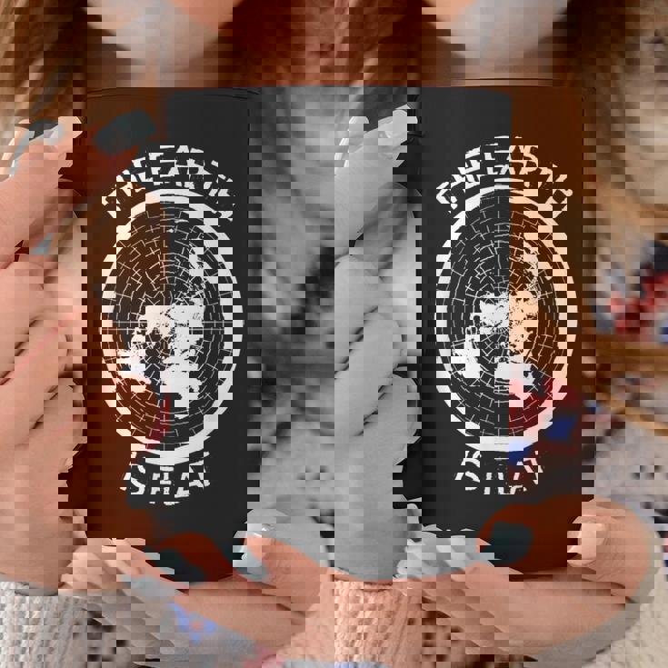 フラットアース コーヒーマグ 面白い贈り物