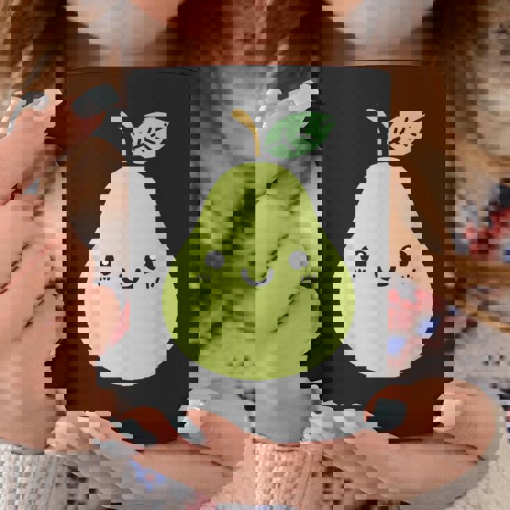 フルーツ 梨 小さなミニマリストのシンプルな梨 コーヒーマグ 面白い贈り物