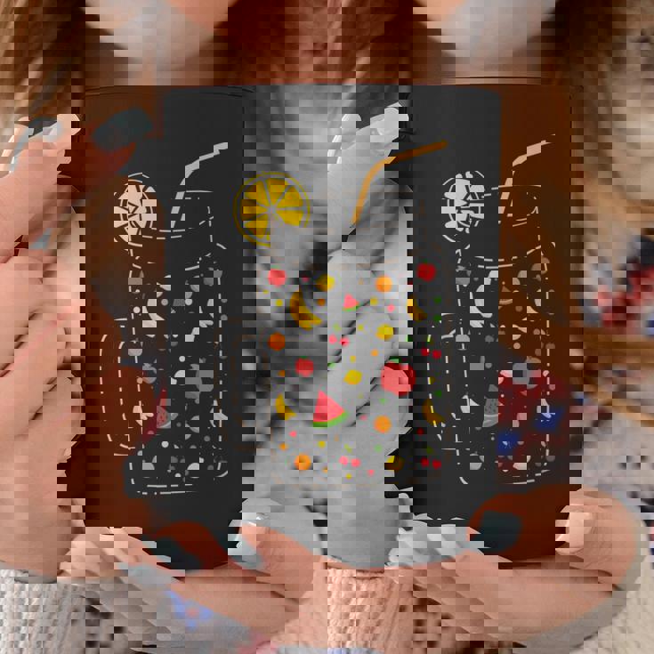 フルーツスムージー、健康的な食事、フルーツジュース、夏 コーヒーマグ 面白い贈り物