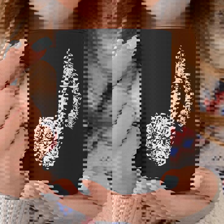 フレンチホルンのドローイング コーヒーマグ 面白い贈り物