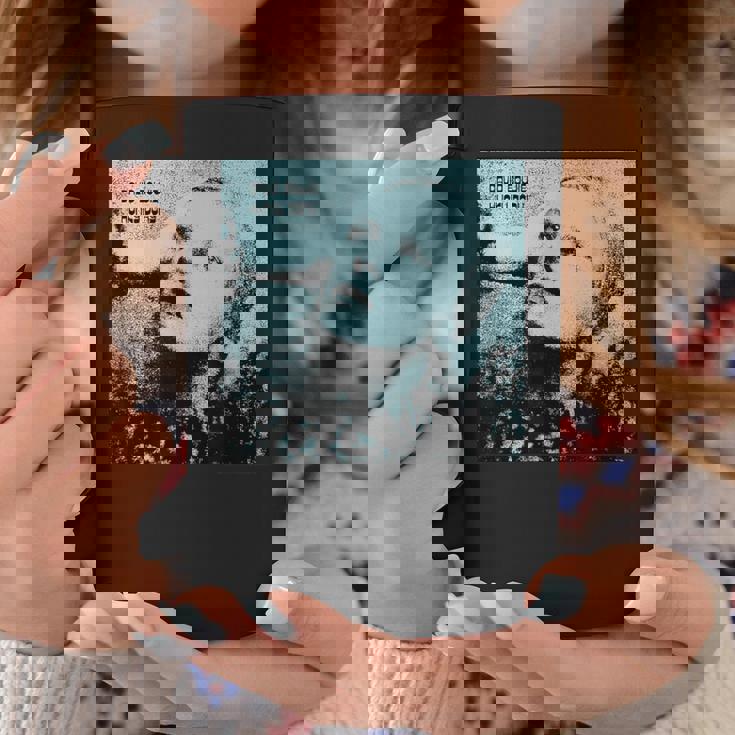 ブライアン・ウォードによるデヴィッド・ボウイ ハンキードリー ブルー 写真 コーヒーマグ 面白い贈り物