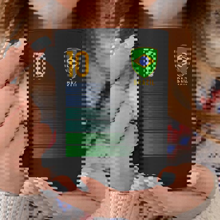 ブラジル国旗 ブラジルのプライド愛好家 コーヒーマグ 面白い贈り物