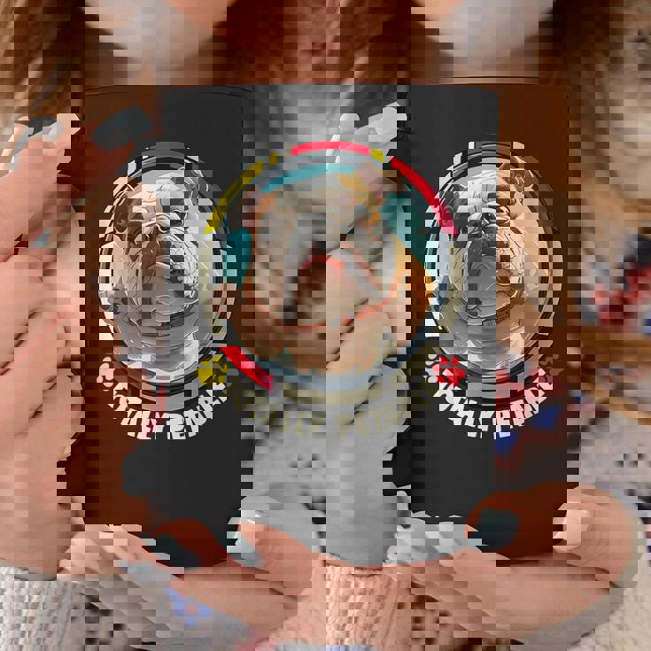 ブルドッグの飼い主 漫画で見る愛玩用ブルドッグ コーヒーマグ 面白い贈り物