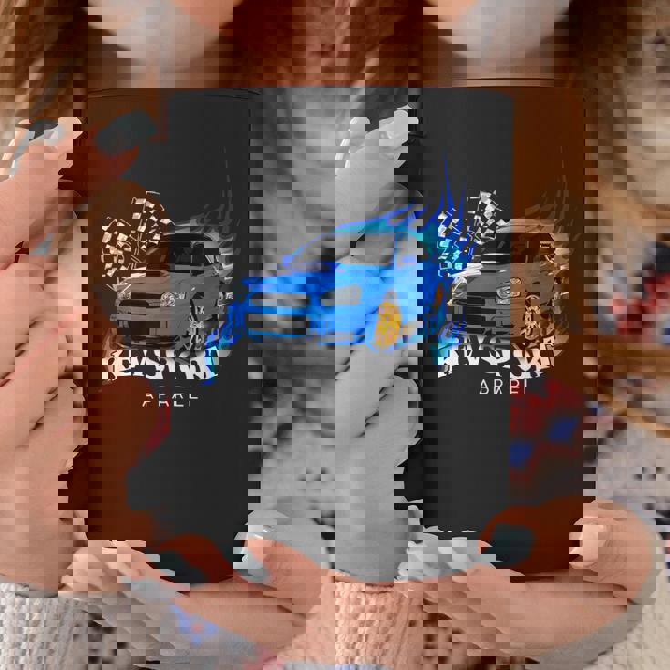 ブルー WrxSti コーヒーマグ 面白い贈り物