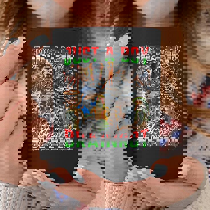 ブレインロットが大好きな少年 オールイタリアンブレインロットミーム コーヒーマグ 面白い贈り物