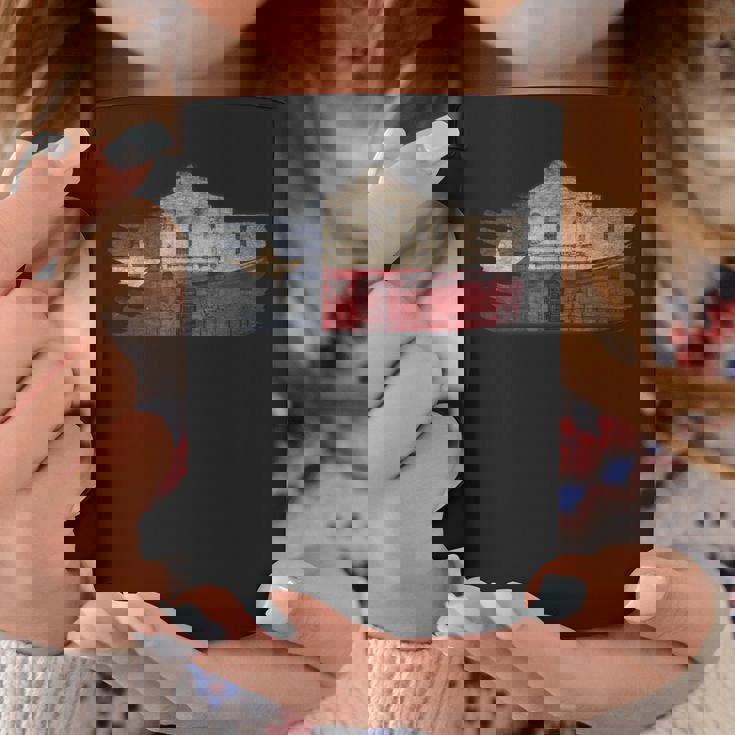 プラウドテキサスフラッグヴィンテージアラモ コーヒーマグ 面白い贈り物